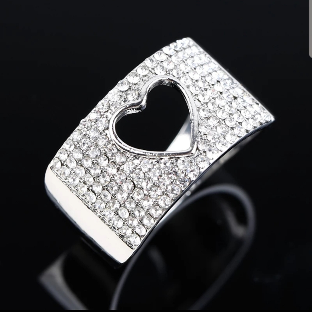 ⭐️❤️NEW Heart diamond❤️⭐️  bridal Ring